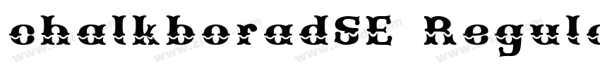 chalkboradSE Regular字体转换 chalkboradSE Regular字体转换